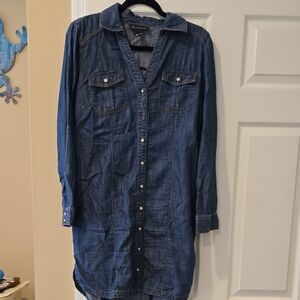 INC Denim Dress Size 6 Pre Owned